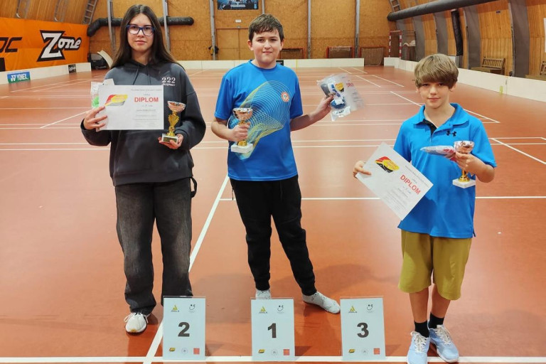 První a druhé místo pro stodůlecké ve 3. turnaji Grand Prix, kategorie U13, skupiny B